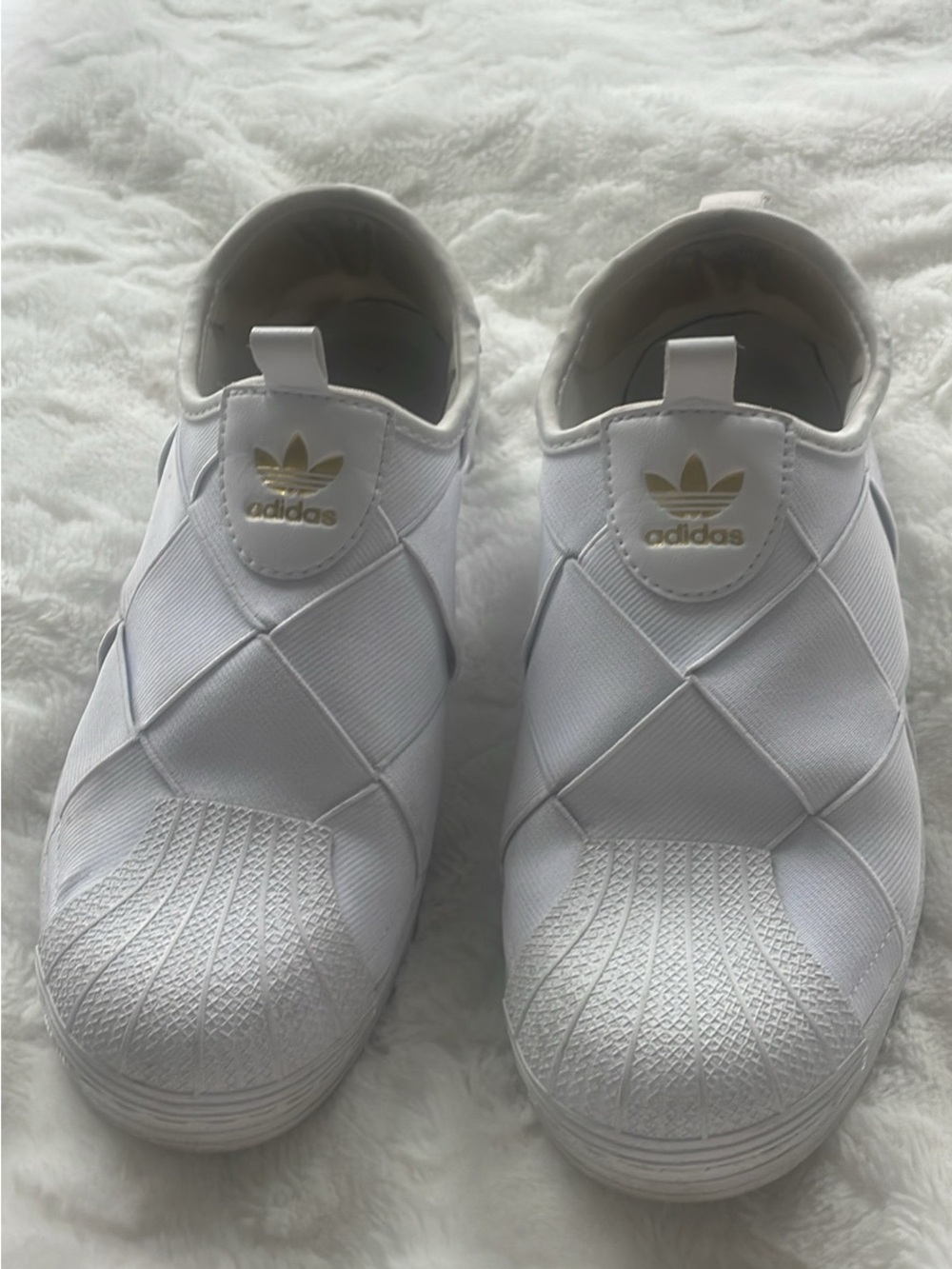 Womens adidas shelltoe sneakers